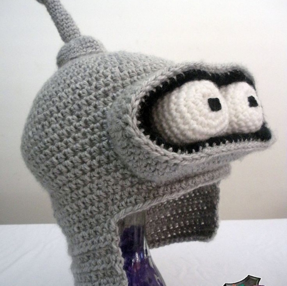Bender hat crochet, handmade - Picture 1 of 5